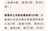 四川新增4例本土病例（疫情四川最新消息今天新增病例）