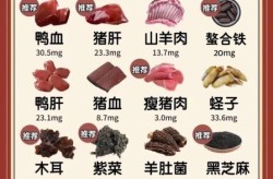 人体缺铁时吃以下哪种食物效果更好（以下哪种食物适合补铁）