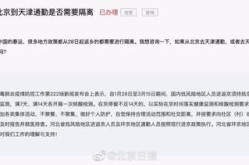 去北京需要隔离吗现在，现在去北京需要什么手续