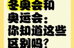 冬奥会和奥运会的区别在哪里（冬奥会和奥运会一样吗）