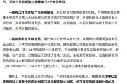 西青区疫情最新消息今天，天津西青卫健委