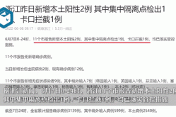 浙江昨日新增本土确诊1例是哪里的，浙江出现1例本土病例