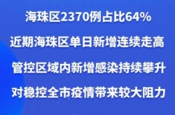 广州称面临三年来最严峻疫情（疫情三年是哪几年）