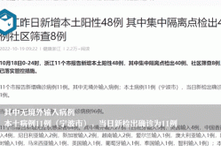 温州瓯海发现1例阳性感染者（温州发现1例无症状感染者）