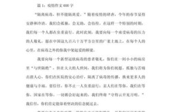 疫情作文600字优秀作文，描写疫情600字作文