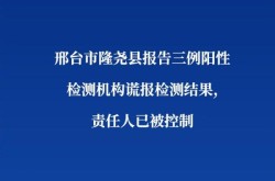 隆尧县疫情最新消息今天，邢台最新疫情最新消息
