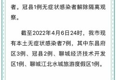 山东聊城2023年6月份有没有疾情（山东聊城有疫情吗）