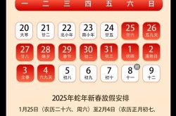2022年春节假期安排，2022～2035春节日期表