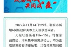 聊城新冠疫情最新情况，聊城最新疫情最新消息