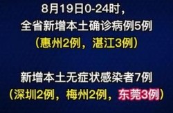 东莞报告2例无症状感染者，广东发现一例无症状感染者