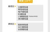 西安中风险地区有哪些（西安属于什么风险区）