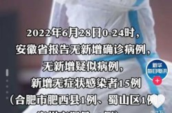 六安新增2例无症状 均为影楼工作者，安徽出现一例无症状感染者