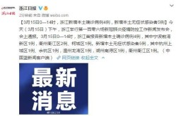 浙江最新疫情报告发布，浙江疫情最新情况+最新消息
