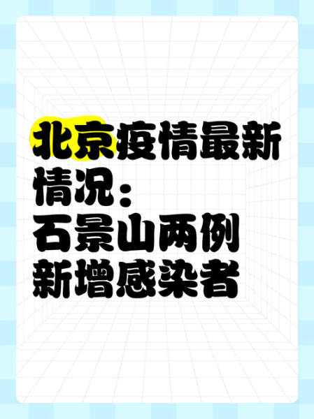 北京石景山新增2例阳性人员(石景山疫情最新情况)