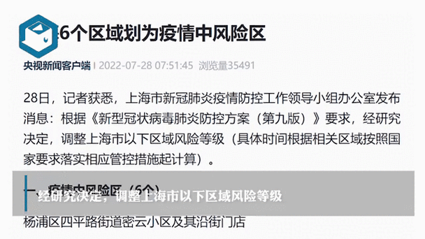 疫情上海属于什么风险地区，上海疫情什么风险地区