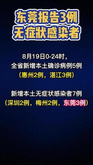 东莞报告2例无症状感染者，广东发现一例无症状感染者