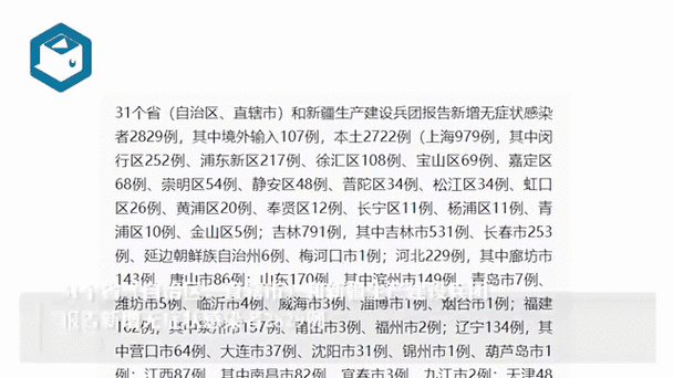 31省新增本土3例，31省市新增本土病例最新消息